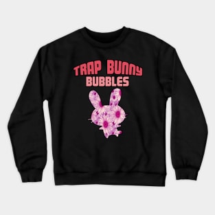 Trap Bunny Bubbles - Rare Vaporwave Aesthetic Crewneck Sweatshirt